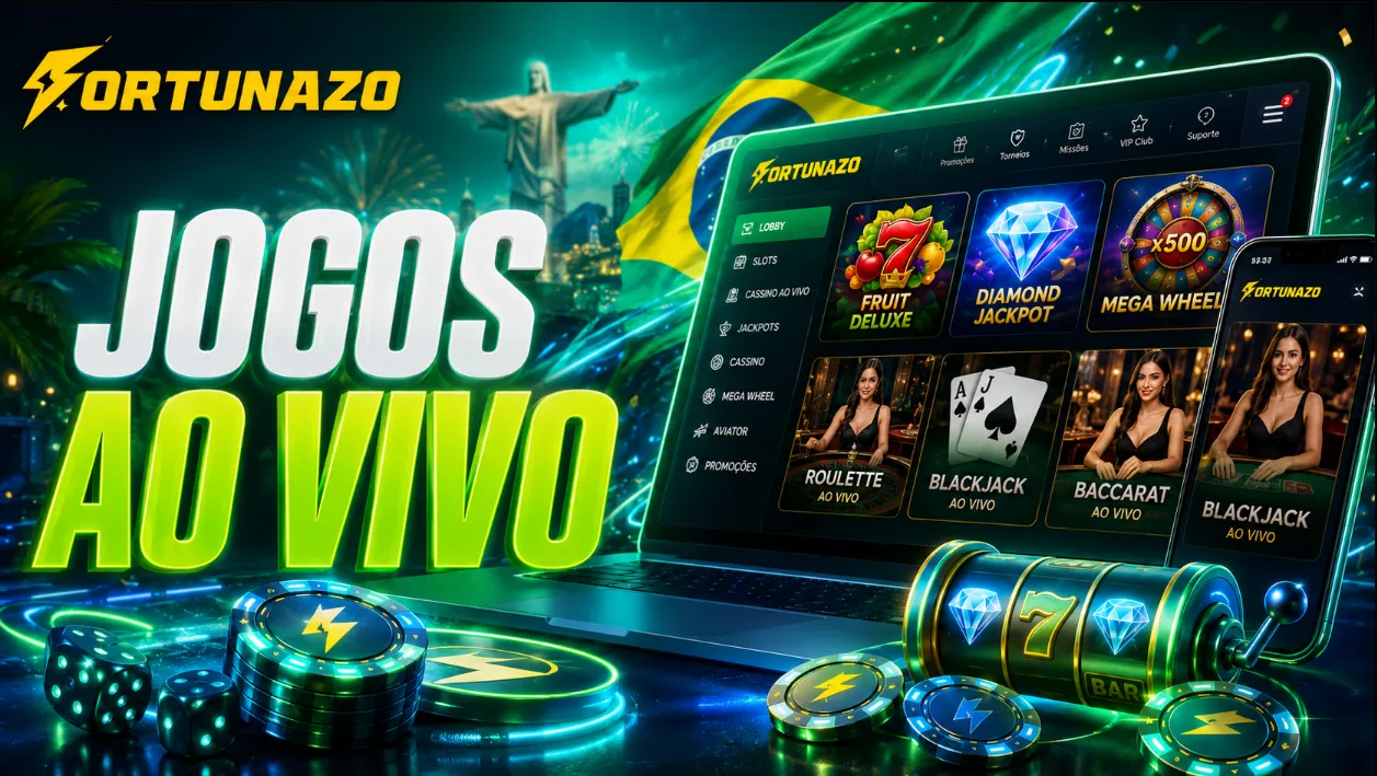 Fortunazo cassino online com jogos ao vivo e slots
