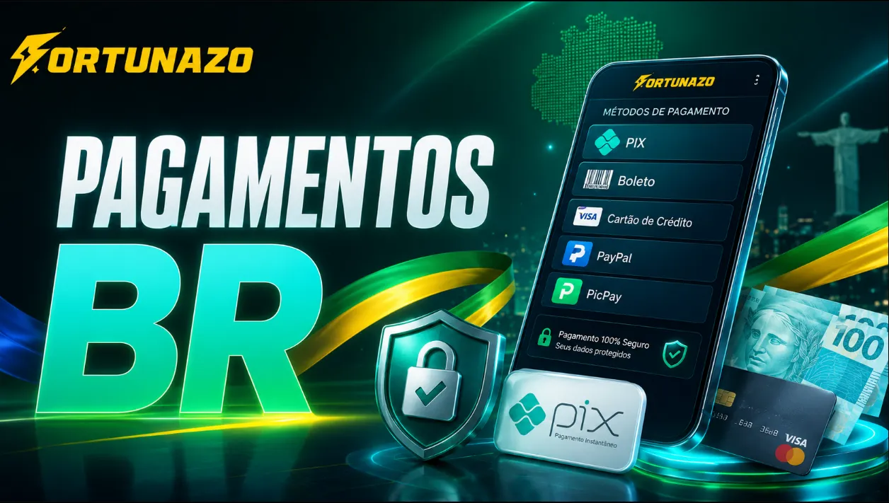 Pagamentos Fortunazo no Brasil